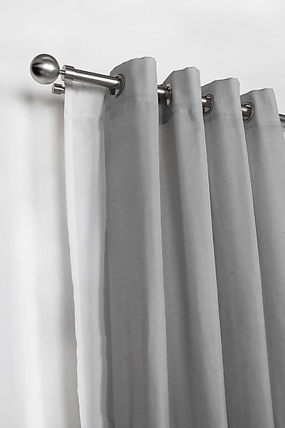 mydeco Gardinenstange "habito/ball-classic" Ø 28 mm 2 läufig-läufig auszieh günstig online kaufen