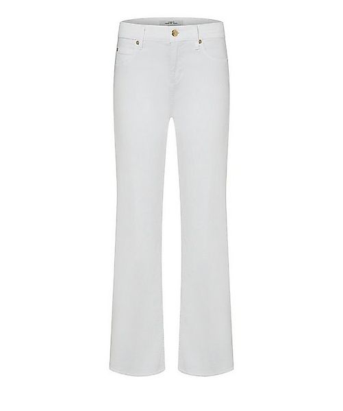 Cambio Regular-fit-Jeans Faina, classy white & fringed günstig online kaufen