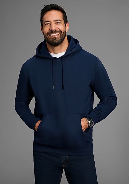 Mans World Kapuzensweatshirt, mit Kängurutasche günstig online kaufen