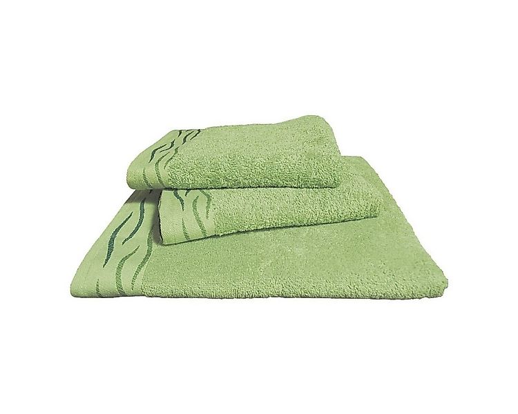 Dyckhoff Gästehandtücher Wave, Baumwolle (2-St), weich und saugfähig, mit a günstig online kaufen