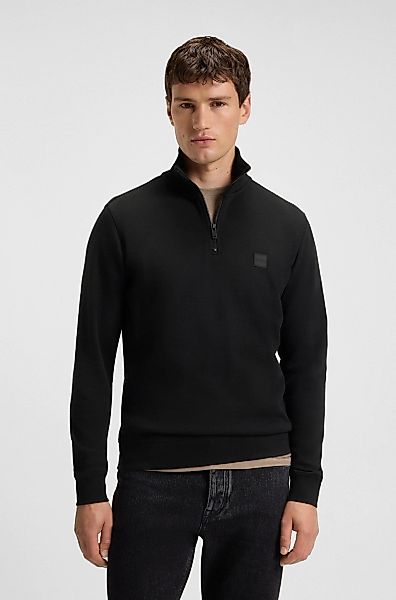 BOSS ORANGE Sweatshirt "Zetrust", 1 tlg. Troyerkragen mit Reißverschluss, R günstig online kaufen