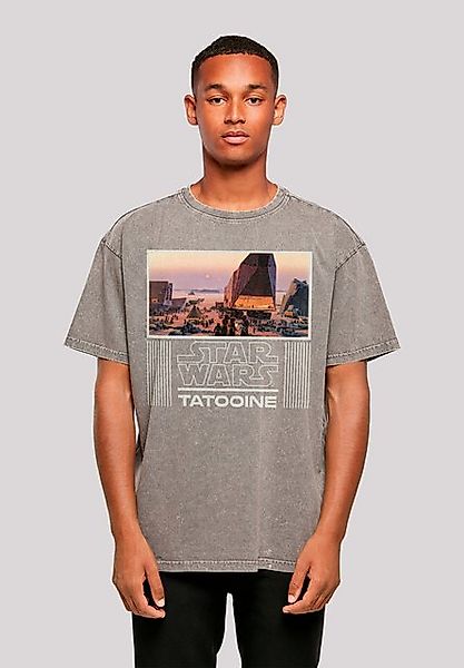 F4NT4STIC T-Shirt Star Wars Tatooine Panorma Premium Qualität, Star Wars günstig online kaufen