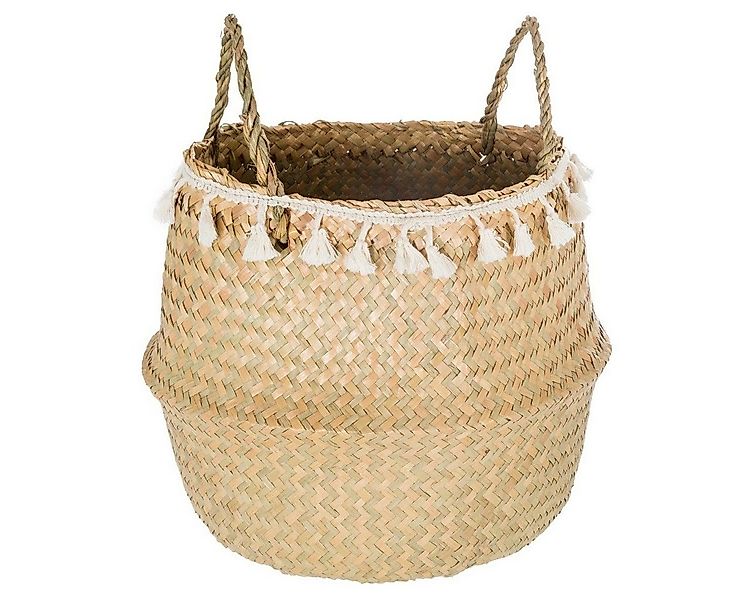 Atmosphera Créateur d'intérieur Aufbewahrungskorb, mit Fransen günstig online kaufen