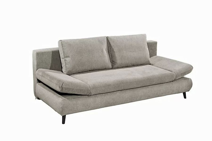 freiraum Schlafsofa SUNNY Lux.3DL Schlafsofa, Liegefläche 140x210cm, in tau günstig online kaufen