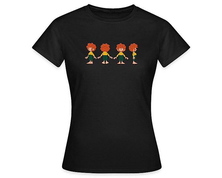 Spreadshirt T-Shirt Pumuckl Aus Verschiedenen Blickwinkeln Frauen T-Shirt ( günstig online kaufen