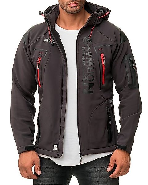 Geographical Norway Softshelljacke Herren Outdoor Jacke batechno Camo - Kha günstig online kaufen