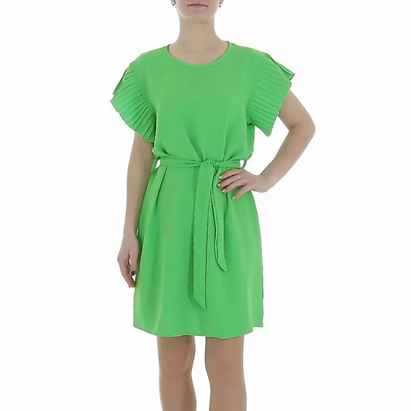 Ital-Design Sommerkleid Damen Freizeit (86164423) Kreppoptik/gesmokt Minikl günstig online kaufen