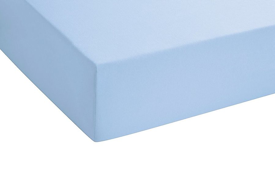 Biberna Spannbettlaken Tobias, Jersey, Gummizug: rundum, (1 Stück), aus Jer günstig online kaufen