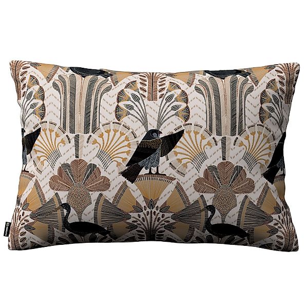 Kissenhülle Mia rechteckig, beige-grün, 47 x 28 cm, Eden (144-24) günstig online kaufen