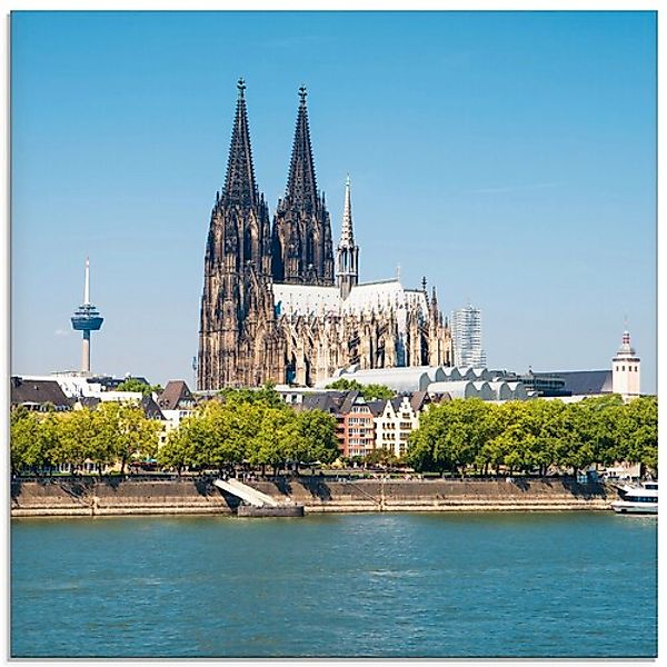 Artland Glasbild »Kölner Dom«, Gebäude, (1 St.), in verschiedenen Größen günstig online kaufen