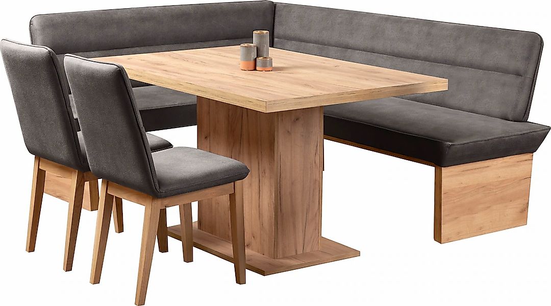 Home affaire Eckbankgruppe "Beluna + Cross Essecke Sitzgruppe Eckbank Küche günstig online kaufen