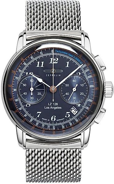 ZEPPELIN Chronograph LZ 126 Los Angeles 7614M-3, Armbanduhr, Herrenuhr, Dat günstig online kaufen