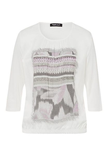 FRANK WALDER Blusenshirt mit Placement-Print günstig online kaufen