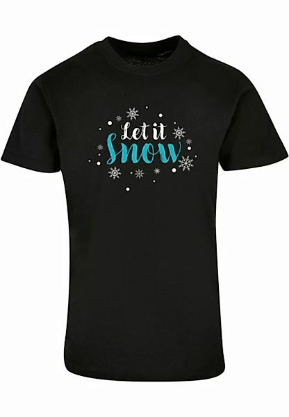 Merchcode T-Shirt Merchcode Herren Let it snow Basic Round Neck T-Shirt (1- günstig online kaufen