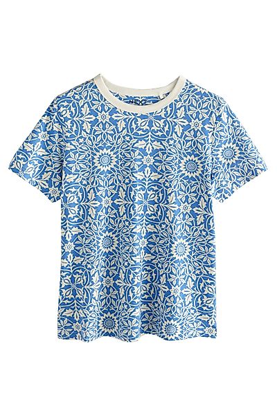 Next T-Shirt Essential Kurzarm-T-Shirt mit Rundhalsausschnitt günstig online kaufen