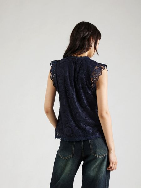 pieces Kurzarmbluse PCOLLINE (1-tlg) Spitze günstig online kaufen