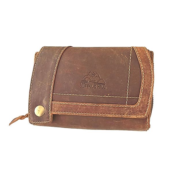 Buffalo Hill Geldbörse XL Büffelleder Portemonnaie, günstig online kaufen