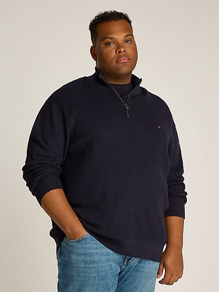 Tommy Hilfiger Big & Tall Stehkragenpullover günstig online kaufen