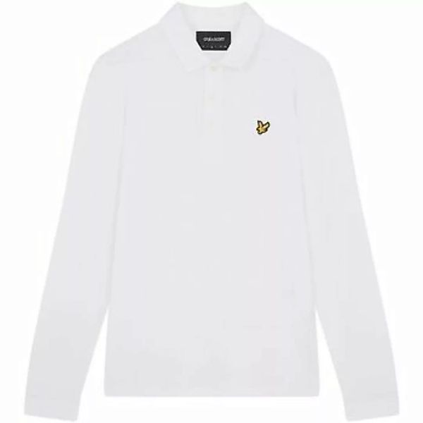 Lyle & Scott  T-Shirts & Poloshirts LP400VOG LS POLO-626 WHITE günstig online kaufen