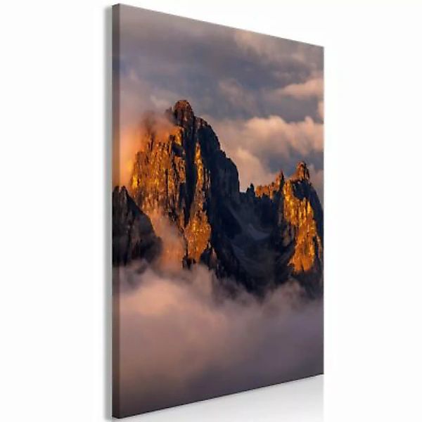 artgeist Wandbild Mountains in the Clouds (1 Part) Vertical mehrfarbig Gr. günstig online kaufen