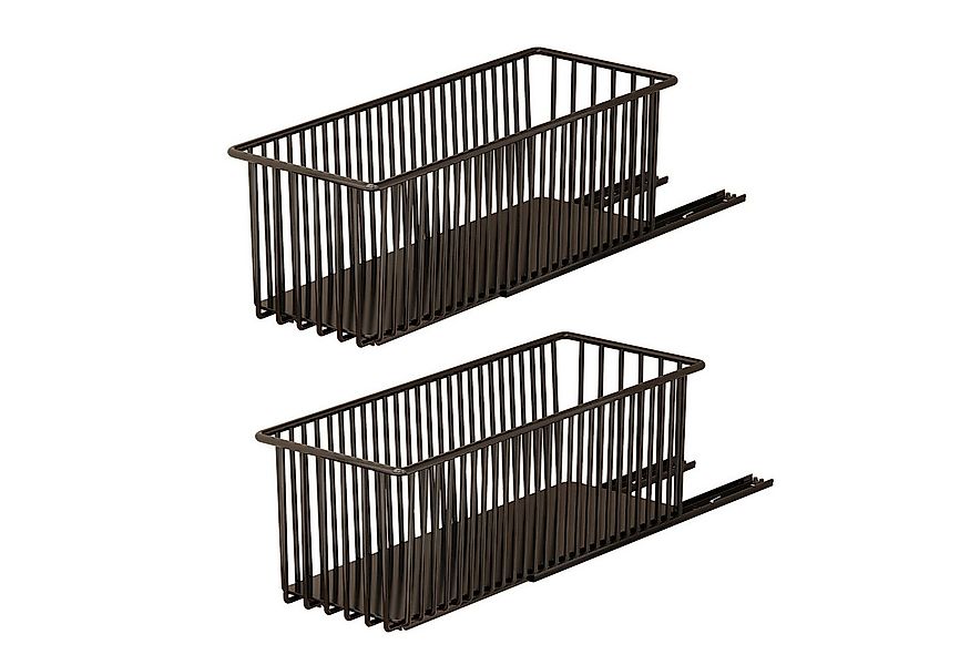 GarveeMore Küchenorganizer-Set 2PCS Ausziehbarer Schrank-Organisator Hochbe günstig online kaufen