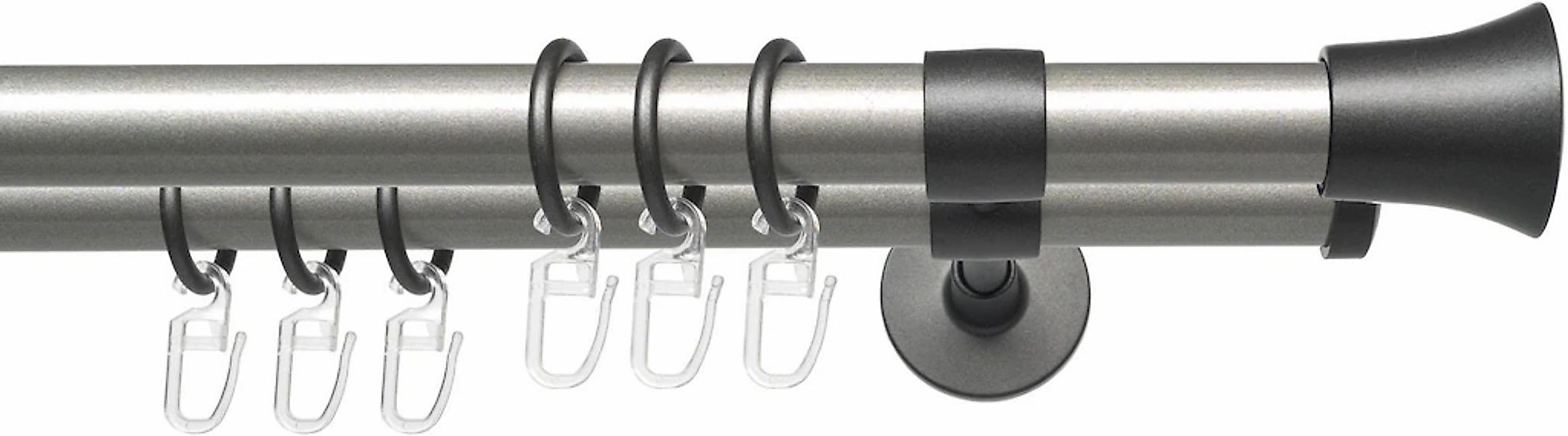 Liedeco Gardinenstange "Lan Scan" Ø 20 mm 2 läufig-läufig Fixmaß 2-läufig i günstig online kaufen
