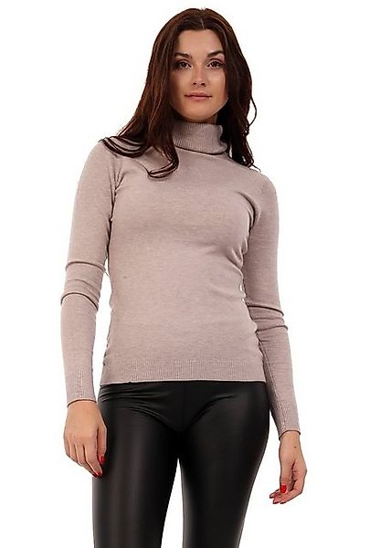 YC Fashion & Style Rollkragenpullover Basic Rollkragen Pullover Casual Roll günstig online kaufen