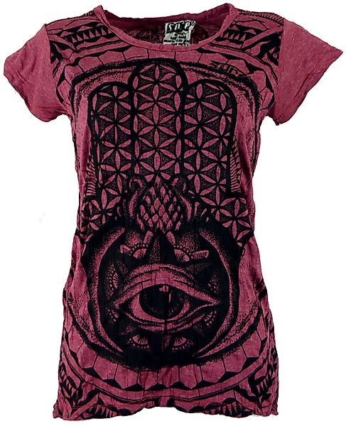 Guru-Shop T-Shirt Sure T-Shirt Fatimas Hand günstig online kaufen