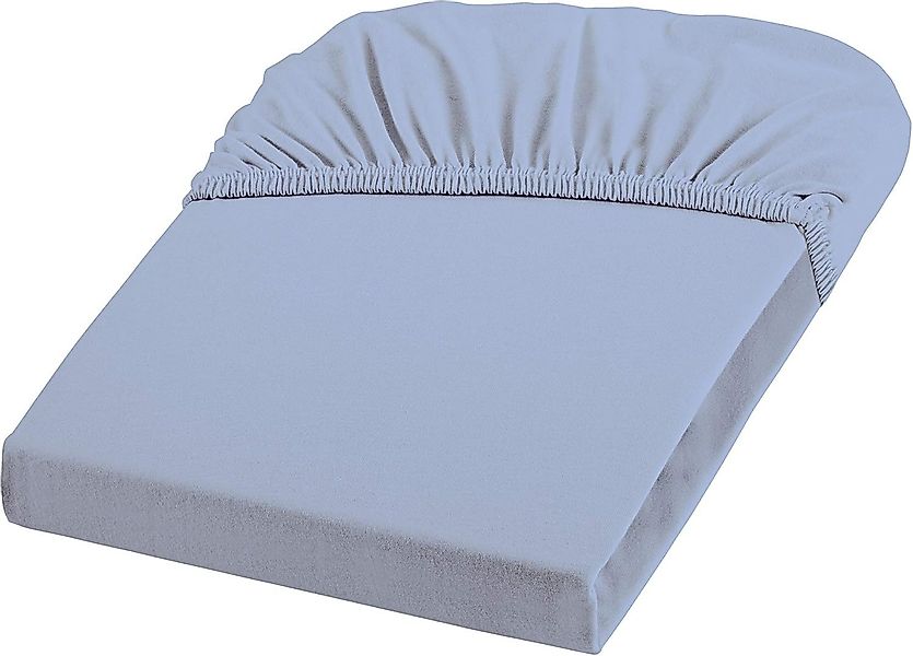 fleuresse Spannbettlaken Comfort Jerseyspannlaken, 96% Baumwolle, günstig online kaufen