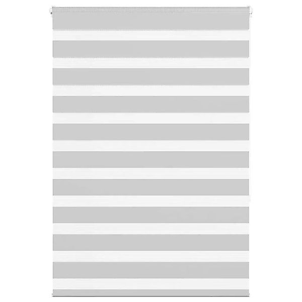 vidaXL Doppelrollo Hellgrau 105x150cm Stoffbreite 100,9 cm Polyester 401444 günstig online kaufen