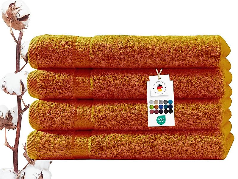 Carpe Sonno Handtuch Set 50x100 cm 100% Baumwolle Handtücher Set 500 g/m2 F günstig online kaufen