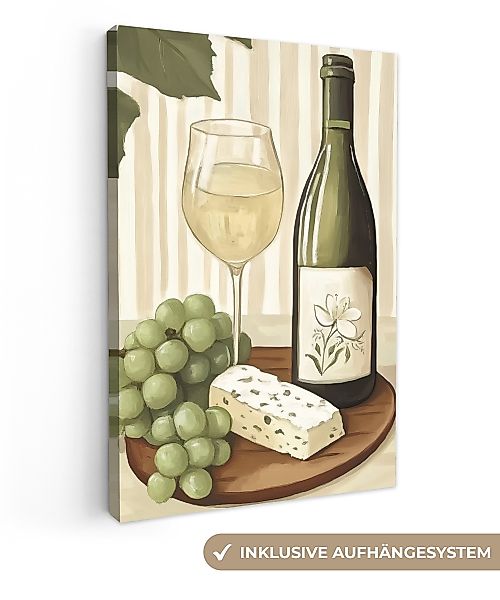 OneMillionCanvasses® Leinwandbild Wein - Trauben - günstig online kaufen