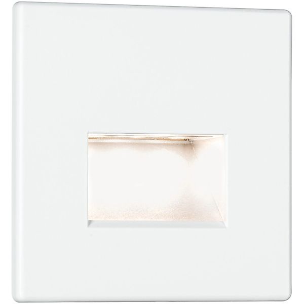 Paulmann "LED Wandeinbauleuchte Edge Quadro eckig 80x80mm 1,2W 50lm 230V 27 günstig online kaufen