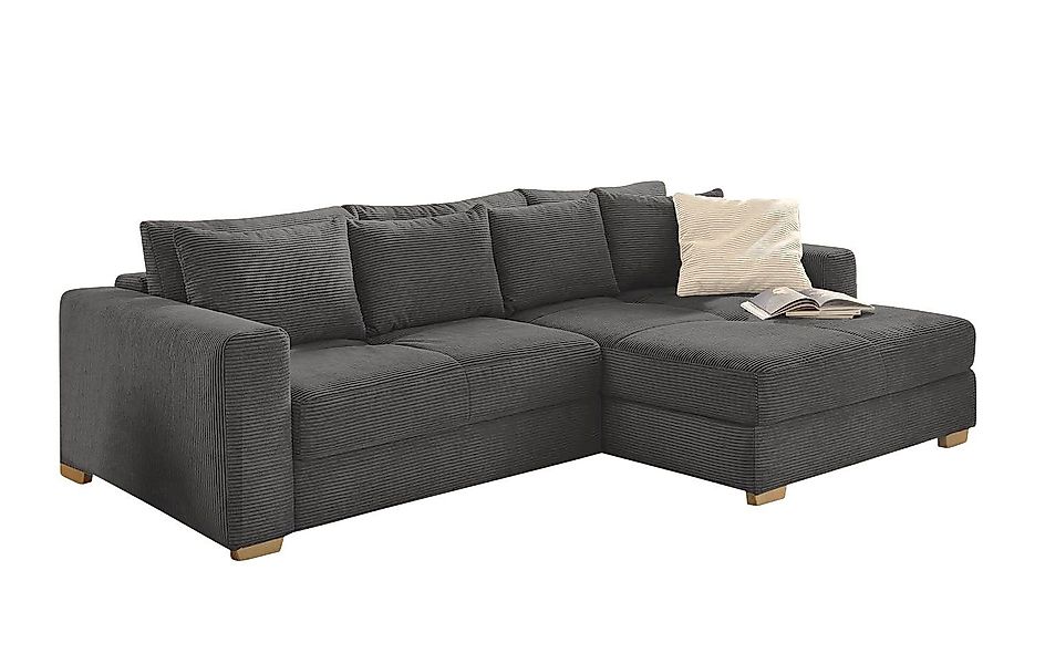 luma-home Ecksofa 15153, Dauerschläfer mit Bettkasten günstig online kaufen