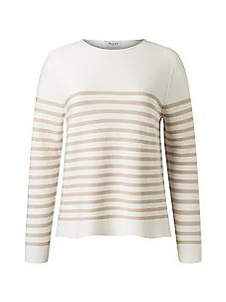 Rundhals-Pullover MAERZ Muenchen weiss günstig online kaufen