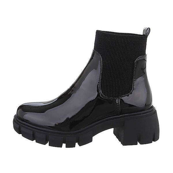 Ital-Design Damen Chelsea Freizeit Plateaustiefelette (84556843) günstig online kaufen
