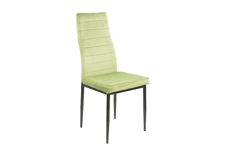 HTI-Living Esszimmerstuhl Esszimmerstuhl Samt 1 Stück Memphis Hellgrün (Stü günstig online kaufen