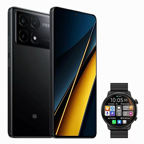 Xiaomi POCO X6 Pro 5G 12+512GB Smartphone & Smartwatch Handy (6.67 Zoll, 64 günstig online kaufen