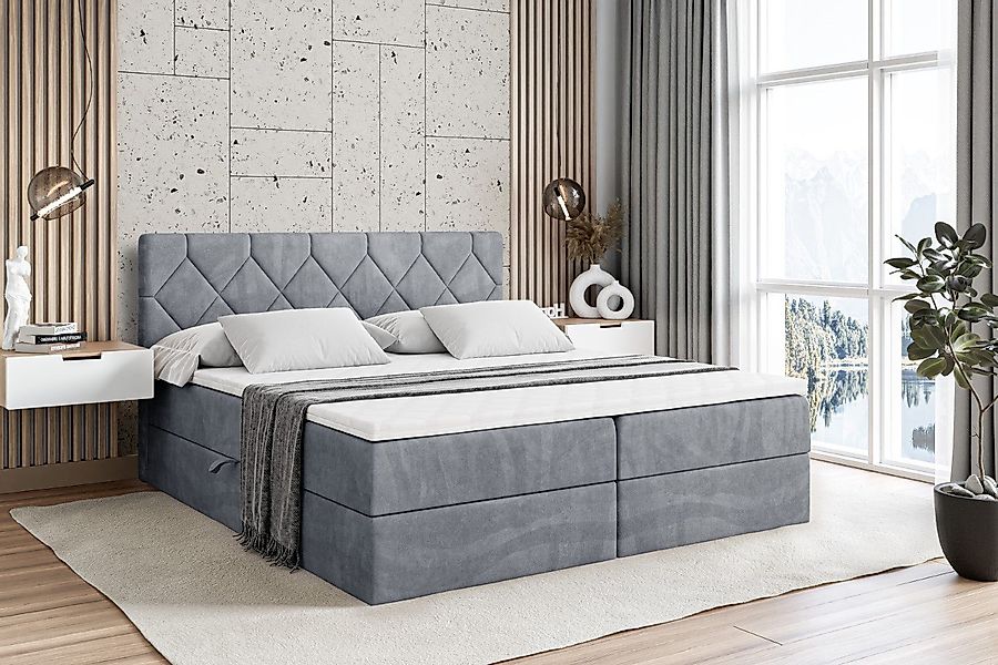 ALTDECOR Boxbett CATOR (Multipocket-Matratze H4, H3 günstig online kaufen