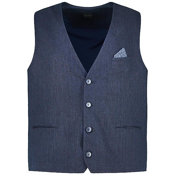 Calamar Sakkoweste mit Leinen Farbe dunkelblau Größe: 70 günstig online kaufen