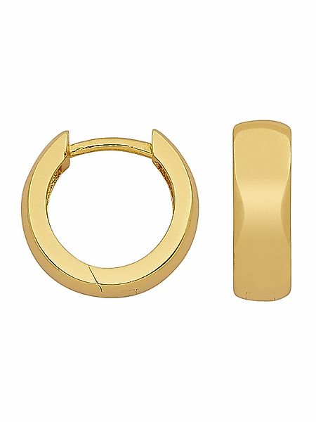 Adelia´s Paar Ohrhänger "1 Paar 925 Silber Ohrringe / Creolen Ø 12,5 mm", 9 günstig online kaufen
