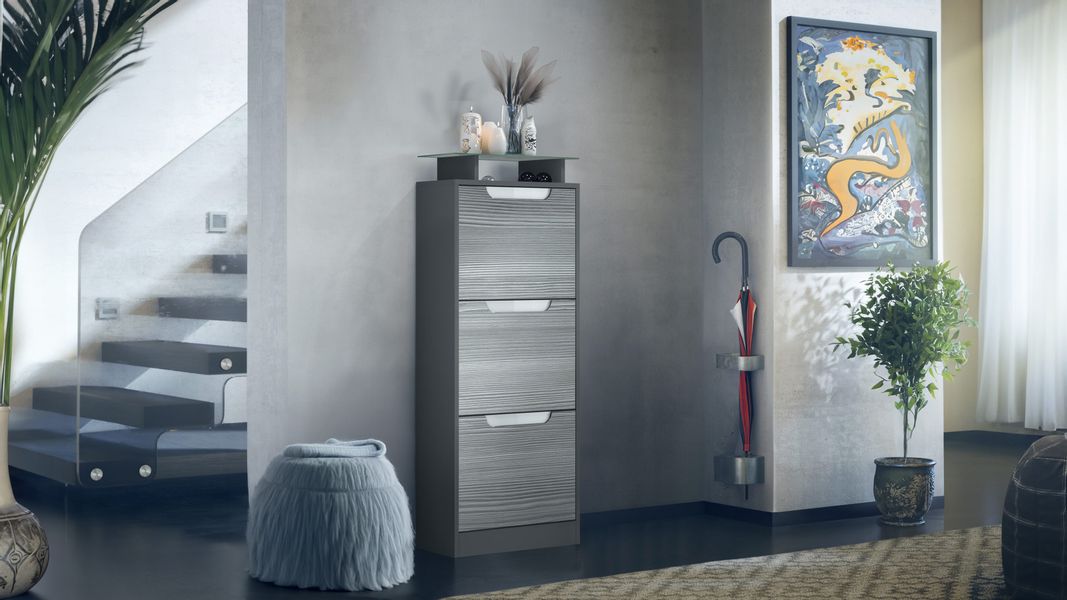 Vladon Schuhschrank Space V2 (Schuhkipper, für günstig online kaufen