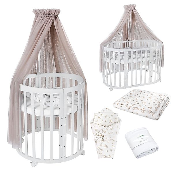 Waldin Babybett Mobiles Babybett OWAL aus günstig online kaufen