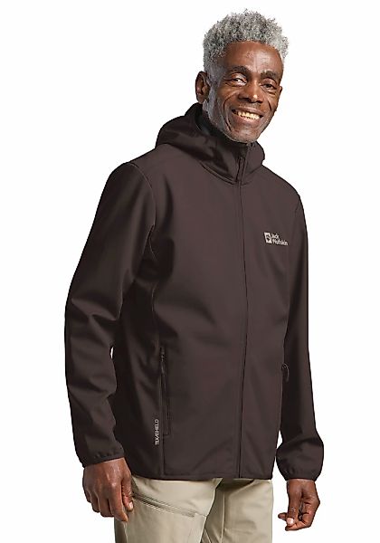 Jack Wolfskin Softshelljacke "BORNBERG HOODY M", mit Kapuze günstig online kaufen