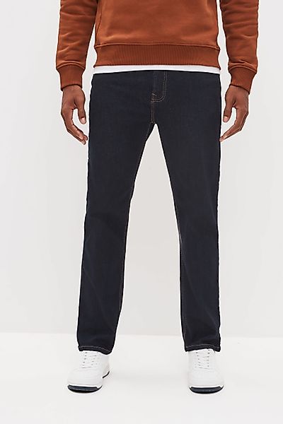 Next Straight-Jeans Straight-Fit Stretch-Jeans mit Gürtel (1-tlg) günstig online kaufen