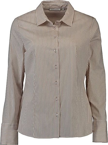 Eterna Klassische Bluse ETERNA Streifen-Bluse beige gestreift in bequemer S günstig online kaufen