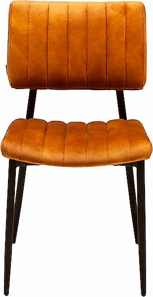 OMG Design Esszimmerstuhl »Ivan«, (Set), 1 St., Stoff, pflegeleichter Samtv günstig online kaufen