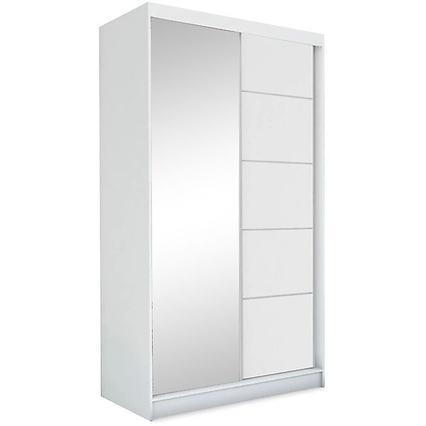Beautysofa Schwebetürenschrank Marika (Garderobenschrank mit Spiegel günstig online kaufen