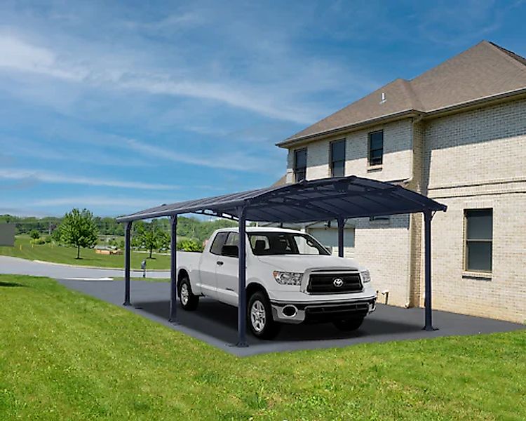 Palram - Canopia Einzelcarport »Arcadia« Aluminium 325 cm Anthrazit wartung günstig online kaufen