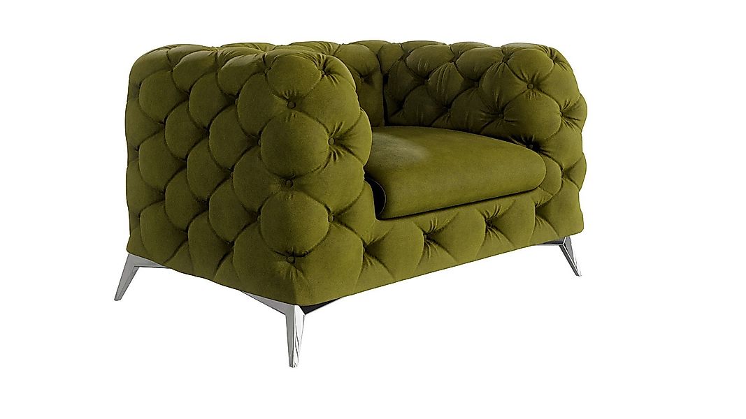 S-Style Möbel Chesterfield-Sessel Kalina mit silbernen günstig online kaufen